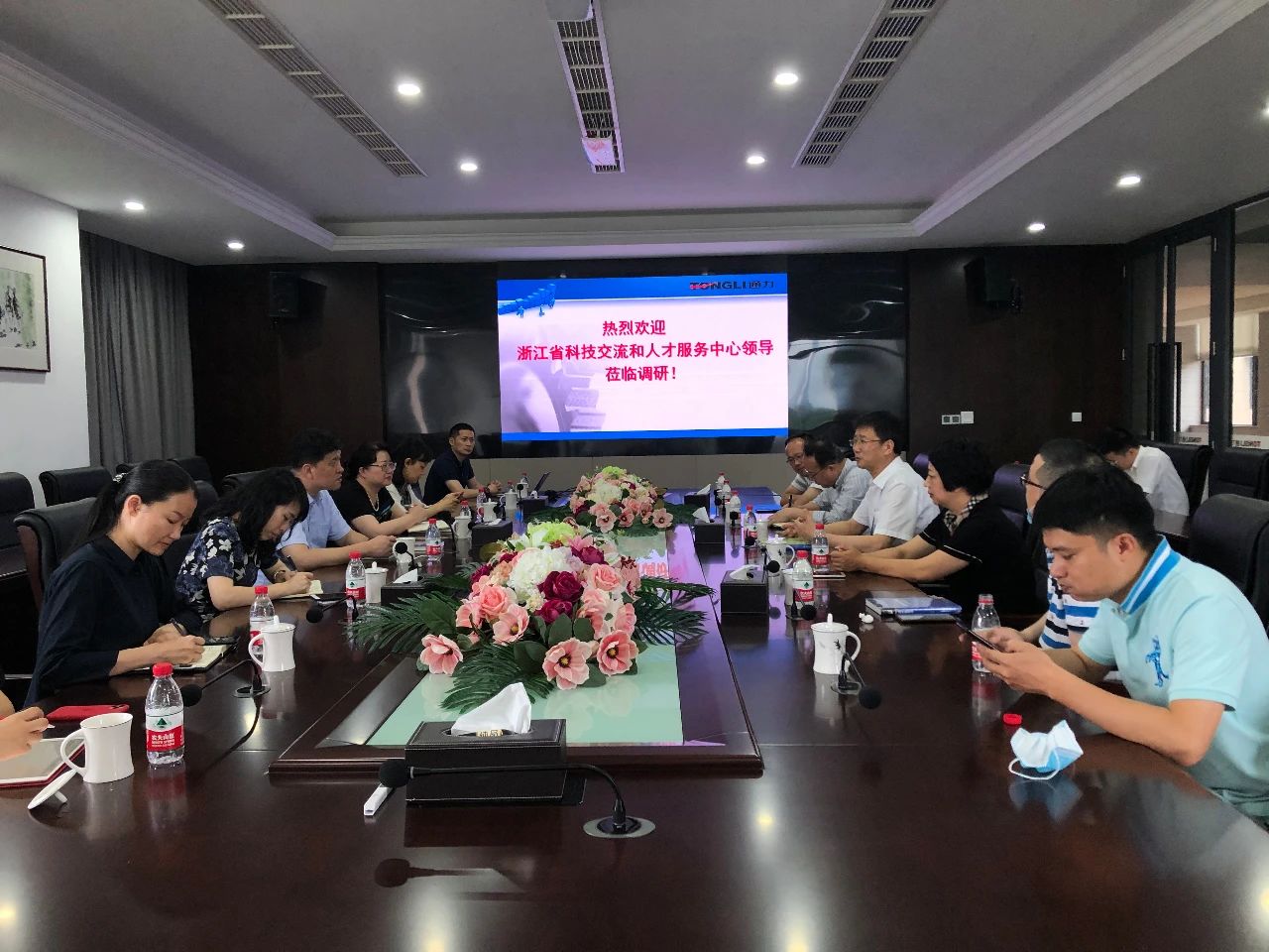 浙江省科技交流和人才服务中心主任来访8868体育官网首页入口